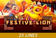 Festive Lion-Spadegaming