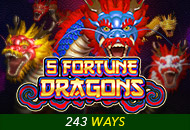 5 Fortune Dragons-Spadegaming